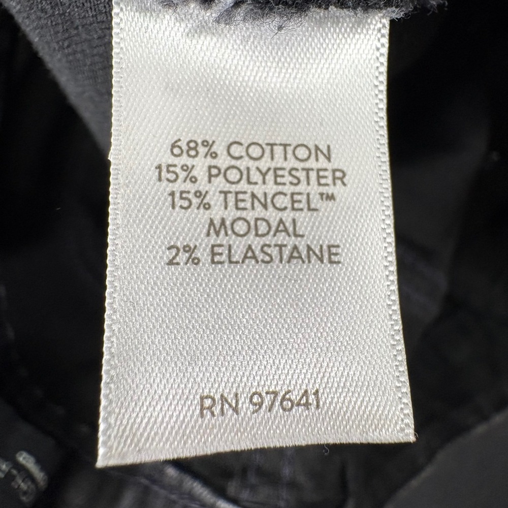 J. Jill Denim Cropped Jeans Women 10P Black High Rise Stretch Casual Petite - Picture 5 of 12